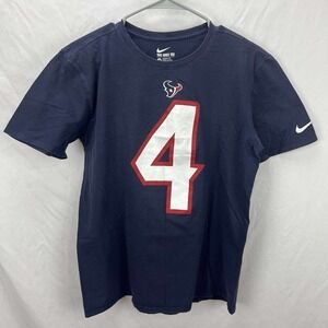 Texans Deshaun Watson T-Shirt Houston #4 Nike NFL Football Browns Medium Tshirt
